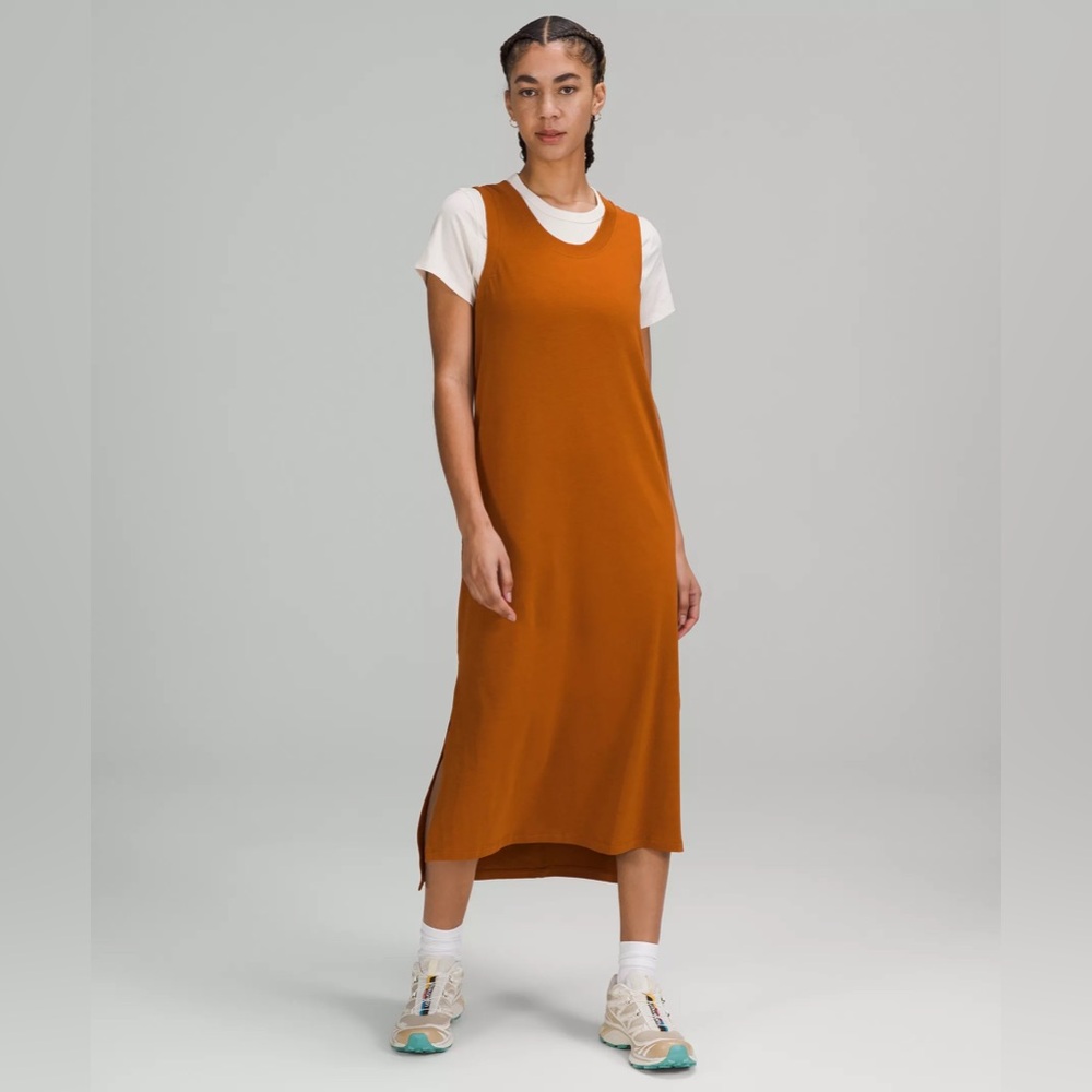 Lululemon All Yours Tank Midi Dress - size 6